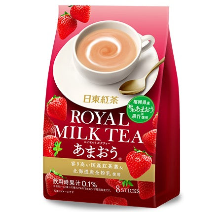 日东红茶皇家草莓奶茶8包入