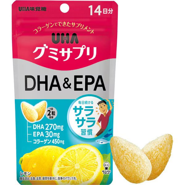 UHA味觉糖DHA&EPA软糖14日份袋装