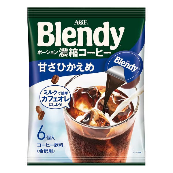 AGF BLENDY浓缩微糖咖啡6个装