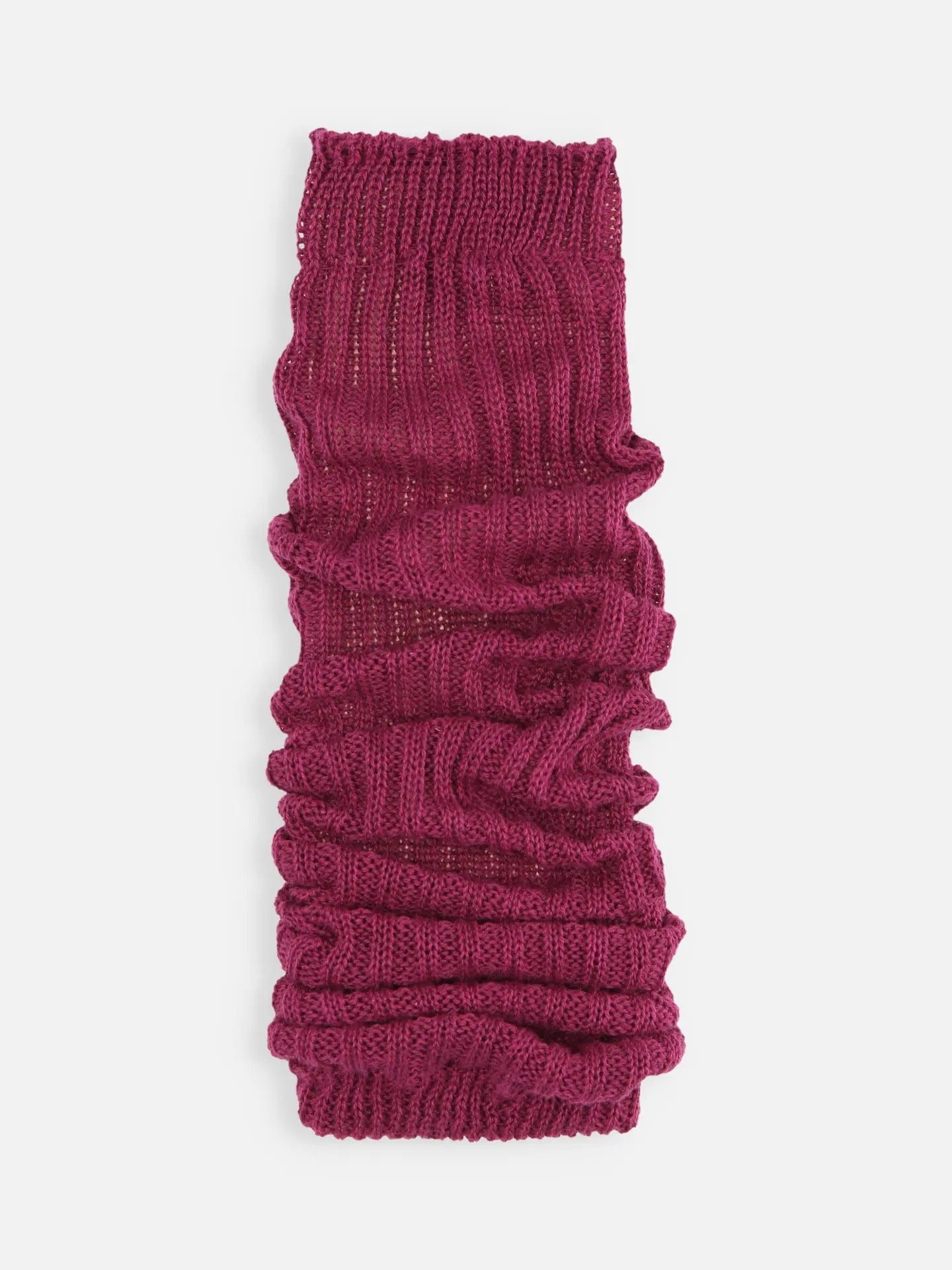 靴下屋Tabio经典素色罗纹保暖舒适堆堆腿套袜套 8色选
