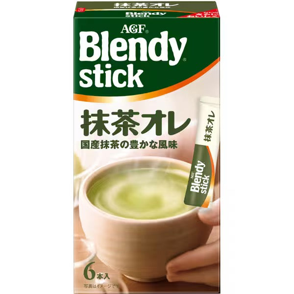 AGF BLENDY STICK速溶抹茶拿铁6支装