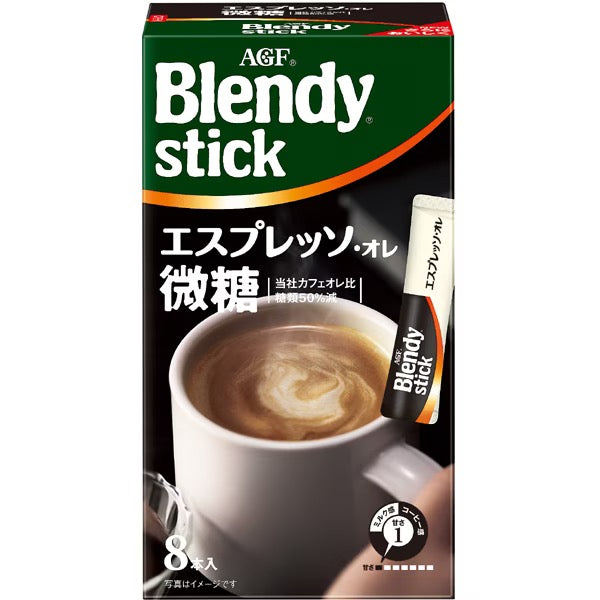 AGF BLENDY STICK速溶微糖咖啡8支装