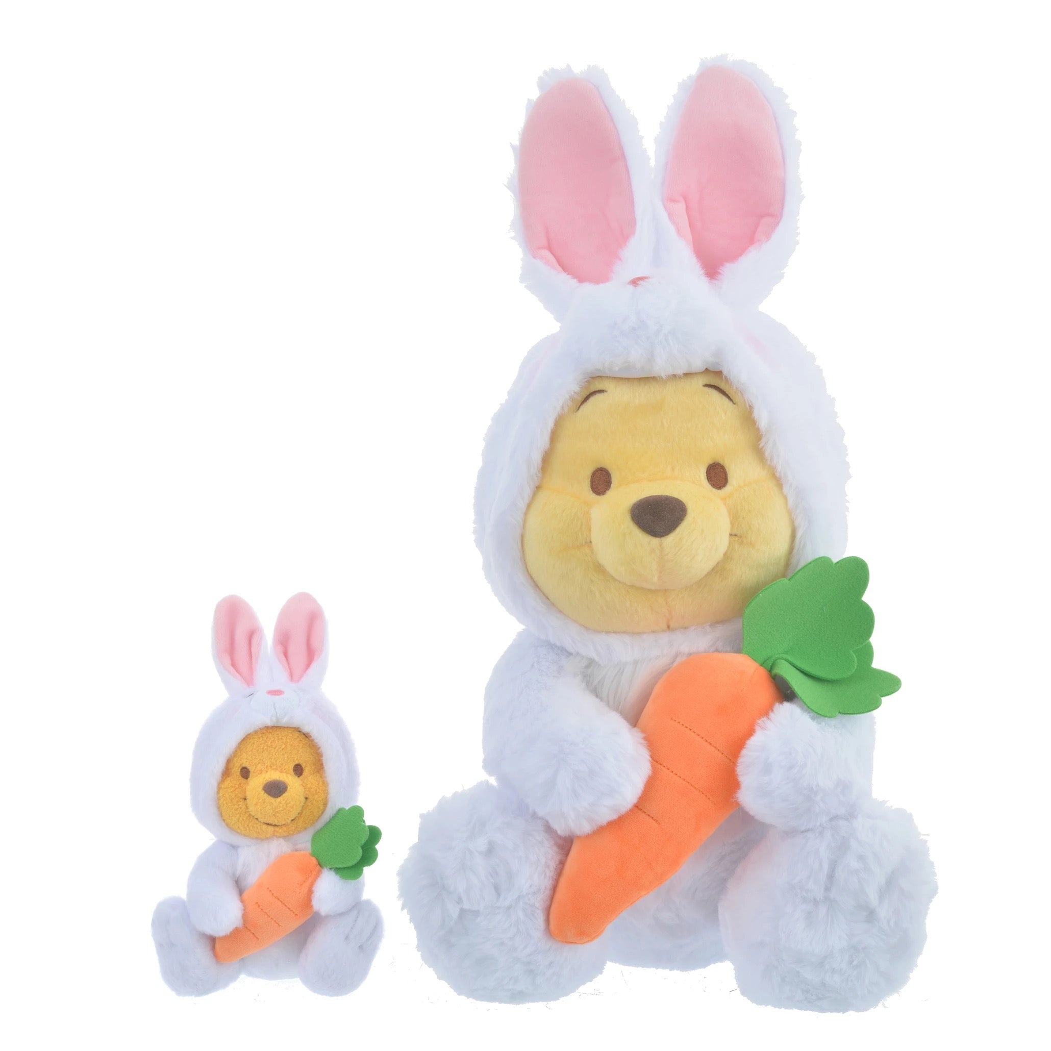 东京迪士尼兔年限定白色胡萝卜噗噗玩偶M