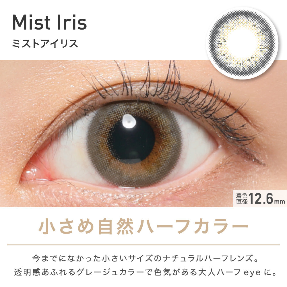 日抛美瞳1DAY ReVIA 一盒10片装 Mist Iris 同系列买2送1!